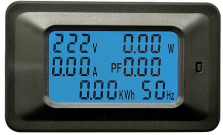 Multifunctionele Huishoudelijke Power Monitor Ampèremeter Digitale Panel Watt Meter Backlight Energie Tester Tools Duurzaam Lcd Display Huidige