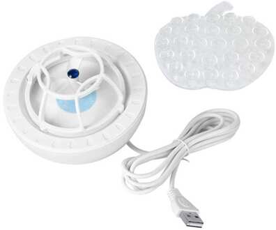 Multifunctionele Huishoudelijke Usb Mini Ultrasone Vaatwasser Schotel Wasmachine Schoner Ultrasone Reiniging Blauw