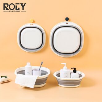 Multifunctionele Inklapbare Wastafel, Draagbare Vouwen Vangen Wastafel Met Opknoping Gat & Besparen Opslagruimte groot