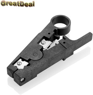 Multifunctionele Kabel Stripper Cutter RJ45 Stripper voor UTP STP RJ45 Netwerk Gereedschap Zwart HY1503