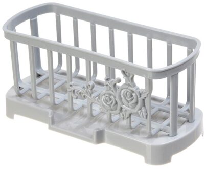 Multifunctionele Keuken Afvoer Rack Plank Zuignap Gootsteen Kom Mand Spons Houder Keuken Badkamer Organizer grijs