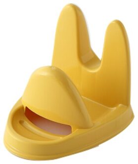 Multifunctionele Keuken Deksel Rack Aanrecht Zitten Snijplank Snijplank Rack Deksel Houder Artefact Snijplank Rack geel (1 pack)