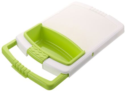 Multifunctionele Keuken Gadget Multifunctionele Keuken Snijplank Met Afvoer Mand Fruit Groente Snijden Intrekbare Board