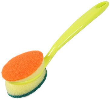 Multifunctionele Keuken Reinigingsborstel Lange Steel Afwasborstel Thuis Keuken Praktische Cleaning Tools