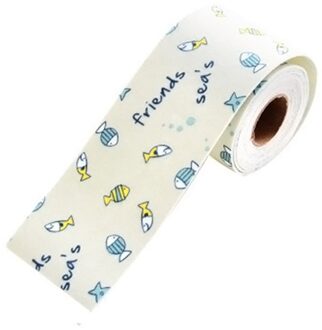 Multifunctionele Kit Tape Zelfklevende Hoek Waterdicht Stok Strip Voor Keuken Crack Reparatie Tape 8Cm X 2.8M Pw bodem of the sea