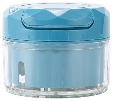Multifunctionele Knoflookpers Handleiding Gember Knoflook Crusher Chopper Voor Vlees Fruit Groente Snijder Keuken Accessoires lucht blauw