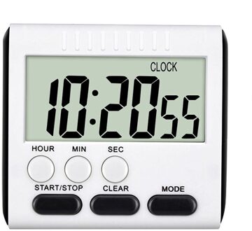 Multifunctionele Lcd Digitale Keuken Koken Studeren Timer Count-Down Up Klok Herinnering Magnetische Stopwatch Luid Electronic Alarm