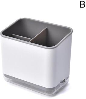 Multifunctionele Lepel Vork Eetstokje Opslag Houder Rekken Rack Afvoer Voor Keuken Organizer Laag Doos Dubbele Bestek E0X7