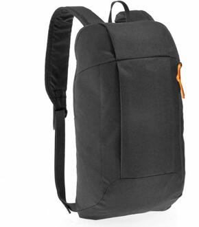 Multifunctionele Lichtgewicht Reizen Mannen Vrouwen Buitenshuis Leisure Rugzak 10L Fietsen Camping Klimmen Sport Bag zwart