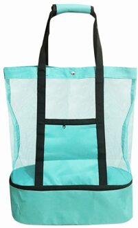 Multifunctionele Lunch Zakken Picknick Strand Voedsel Isolatie Ijs Koeltas Verpakking Organisator Terug Voor Camping groen