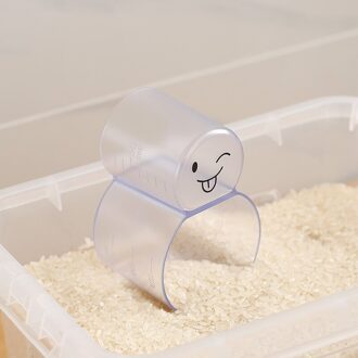 Multifunctionele Maatbeker Voor Grain Maatbeker En Rijst Lepel Maatbekers Keuken Met Schaal Transparante Huishoudelijke