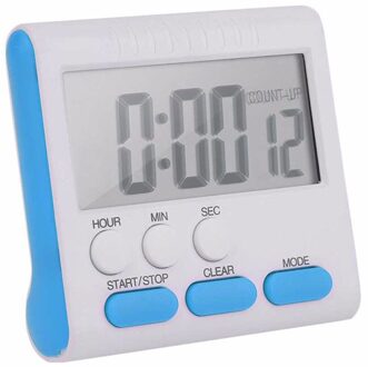 Multifunctionele Magnetische kookwekker elektronische LCD digitale Wekker Timer 24-uur herinnering Kok Voedsel Keuken Accessoires Blauw