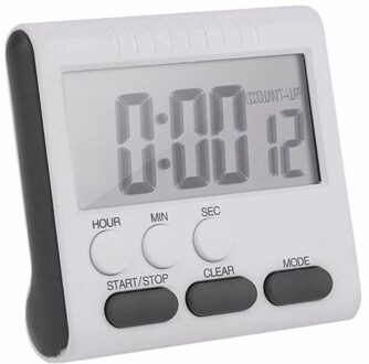 Multifunctionele Magnetische kookwekker elektronische LCD digitale Wekker Timer 24-uur herinnering Kok Voedsel Keuken Accessoires zwart