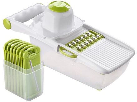 Multifunctionele Mandoline Slicer Groente Cutter Met Rvs Blade Aardappel Wortel Rasp Keuken Tool Handleiding Dicer