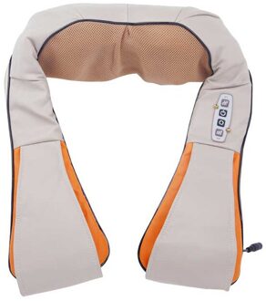 Multifunctionele Massagem U-vorm Elektrische Shiatsu Massager Sjaal Roller Warmte Massage Elektrische Pijn Nek En Schouder 220v / AU