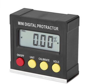 Multifunctionele Mini Digitale Inclinometer Niveau Elektronische Gradenboog Hoek Heerser Measurment Gauge Meter Finder met Magneet