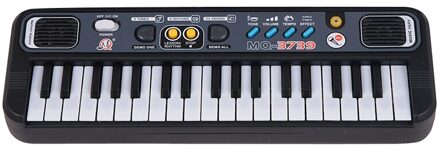 Multifunctionele Mini Elektronische Piano Met Microfoon Abs Kinderen Draagbare 37 Toetsen Digitale Muziek Electone Toetsenbord
