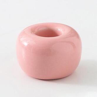 Multifunctionele Mini Keramische Badkamer Douche Tandenborstelhouder Leuke Tandenborstelhouder Rack Badkamer Tandenborstel Accessoire Rood