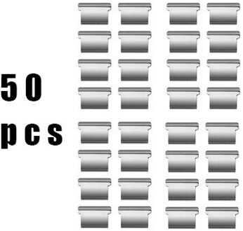 Multifunctionele Moderne Nietmachine Push Klem Nietjes Office Paper Clip Boek Binding Nietmachine Kantoorbenodigdheden 50stk Clips