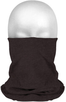 Multifunctionele morf sjaal bruin