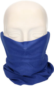 Multifunctionele morf sjaal indigo blauw