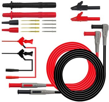 Multifunctionele Multimeter Test Kit Test Lead Kit Probe Banana Plug Naar Hook Kabel Vervangbare Multimeter Probe Test draad