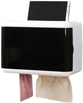 Multifunctionele Muur Gemonteerde Tissue Doos Toiletpapier Opbergdoos Punch-Gratis Huishoudelijke Badkamer Accessoires H01