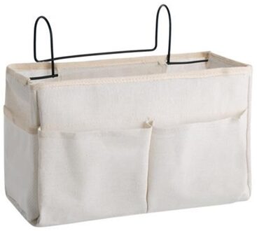 Multifunctionele Nachtkastje Opslag Opknoping Zak Bed Tafel Mand Nachtkastje Organisator Plank Opknoping Bag 01