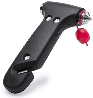 Multifunctionele noodhamer/veiligheidshamer auto - met LED en mes