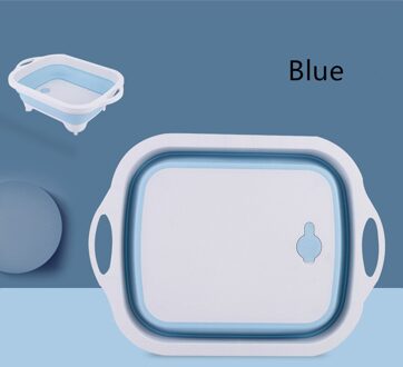 Multifunctionele Opvouwbare Snijplank Schotel Bad 3 In 1 Opvouwbare Gootsteen Mand Reizen Outdoor Camp Draagbare Bassins