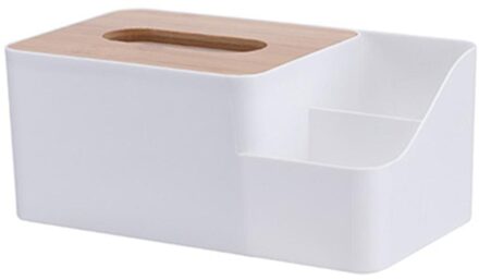 Multifunctionele Plastic Tissue Doos Telefoon Plank Houder Voor Home Office Supply Papers Tas Houder Box Case Pouch Tafel decoratie