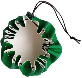 Multifunctionele Pu Lederen Tasje Pouch Sporttas Reistas groen