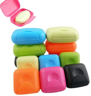 Multifunctionele Reizen Draagbare Zeepbakje Geval Houder Container Box Outdoor Wandelen Camping Jewely Opbergdoos groen / SAMLL