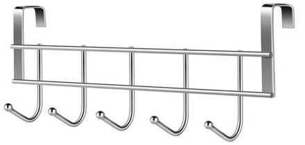 Multifunctionele Roestvrij Stalen Haak Opknoping Kapstok Sleutelhanger Keuken Badkamer Opbergdoos Deur Achter Haak