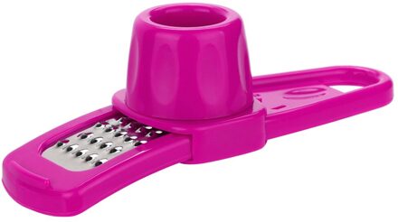 Multifunctionele Roestvrijstalen Persmachine Knoflookpers Dunschiller Rasp Knoflook Slijpen Microplaner Schaafmachine Chopper Keuken Tool #50G B