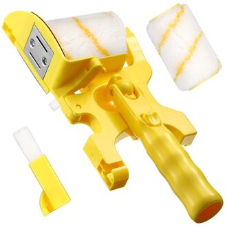 Multifunctionele Roller Kwast Verf Runner Roller Kit Pro Deur Muur Hoek Borstel Clean-Cut Verf Edger roller