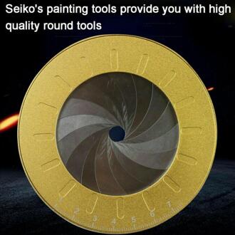 Multifunctionele Ronde Parallel Liniaal Voor Hoeken Balans Heerser Tekening Schaal Verstelbare Tool Flexibele Tekening Cirkel Tool