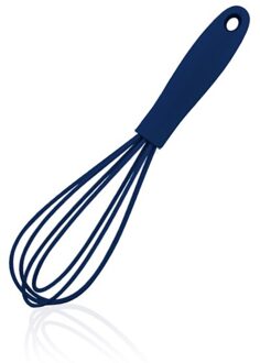 Multifunctionele Roterende Handleiding Eiklopper Mixer Mini Keuken Ei Garde Bakken Hulpmiddel Ei Roerwerk Siliconen Garde Blauw