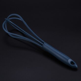 Multifunctionele Roterende Handleiding Eiklopper Mixer Plastic Keuken Ei Garde Bakken Hulpmiddel Ei Roerwerk 1 Pcs Marineblauw