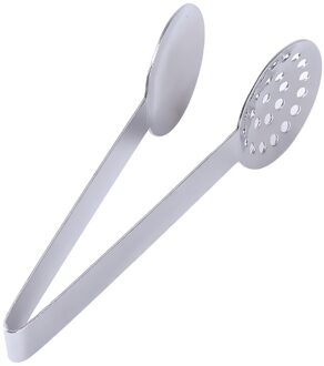 Multifunctionele Rvs Ronde Theezakje Tang Theezakje Squeezer Holder Grip Keuken Tool Anti-Broeien Thee Set accessoires