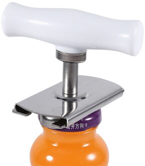 Multifunctionele Rvs Schroef Cap Jar Fles Wrench Power Opgeslagen Opener Kan Fles Tin Cap Open Wrench Keuken Tool