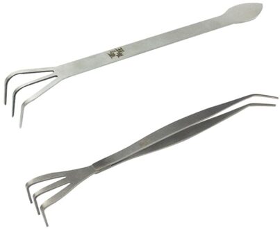 Multifunctionele Rvs Tuinieren Hark Bonsai Wortel Los Bodem Spatel P9YB