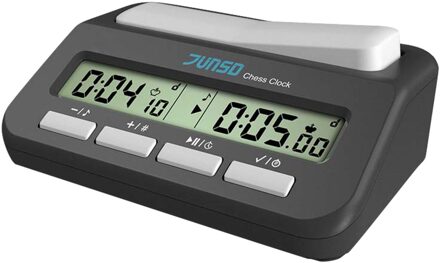 Multifunctionele Schaakklok Schaken En Gaan Klok Elektronische Schaakklok Game Klok Professionele Draagbare Digitale Schaken Stop Timer