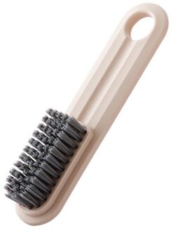 Multifunctionele Schoen Borstel Zachte Haar Huishouden Opknoping Schoen Borstel Kleren Schoonmaken Wasserette Borstel Accessoires roze