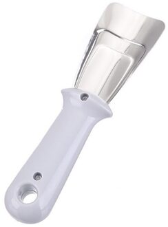 Multifunctionele Schop Ijs Koelkast Deicer Huishoudelijke Schraper Spatel Ijs Ontdooien Remover Keuken Gereedschap 1Pc grijs