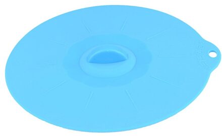 Multifunctionele Siliconen Kom Deksels Herbruikbare Zuig Seal Covers Voor Kommen Potten Cups Food Safe Keuken Accessoires Blauw