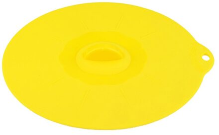 Multifunctionele Siliconen Kom Deksels Herbruikbare Zuig Seal Covers Voor Kommen Potten Cups Food Safe Keuken Accessoires geel