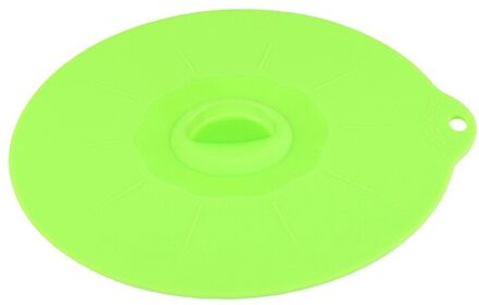 Multifunctionele Siliconen Kom Deksels Herbruikbare Zuig Seal Covers Voor Kommen Potten Cups Food Safe Keuken Accessoires groen