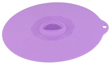 Multifunctionele Siliconen Kom Deksels Herbruikbare Zuig Seal Covers Voor Kommen Potten Cups Food Safe Keuken Accessoires Paars