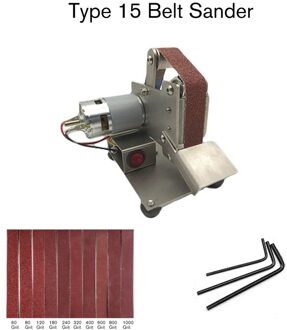 Multifunctionele Slijpmachine Mini Elektrische Bandschuurmachine Polijsten Slijpmachine Cutter Randen Slijper Riem Grinder Schuren